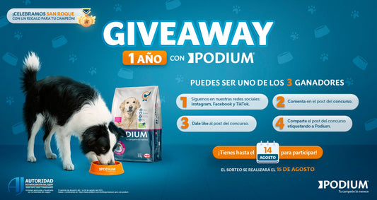 GIVEAWAY - Un año con Podium