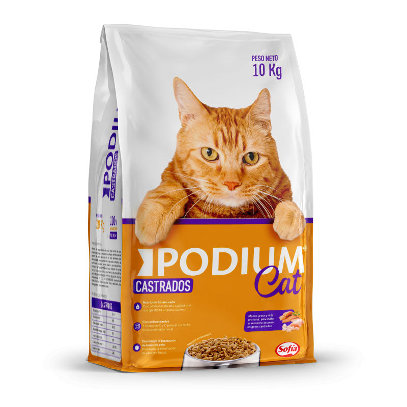 Gato Castrado Podium Cat 10 KG