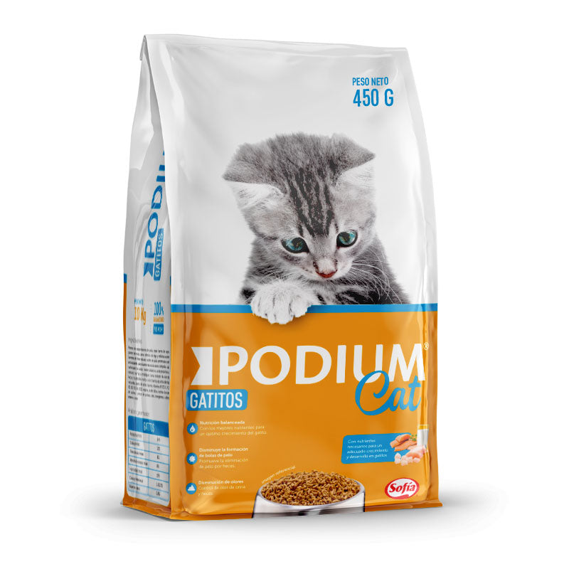 Bolsa de comida para gatos Podium Cat 
